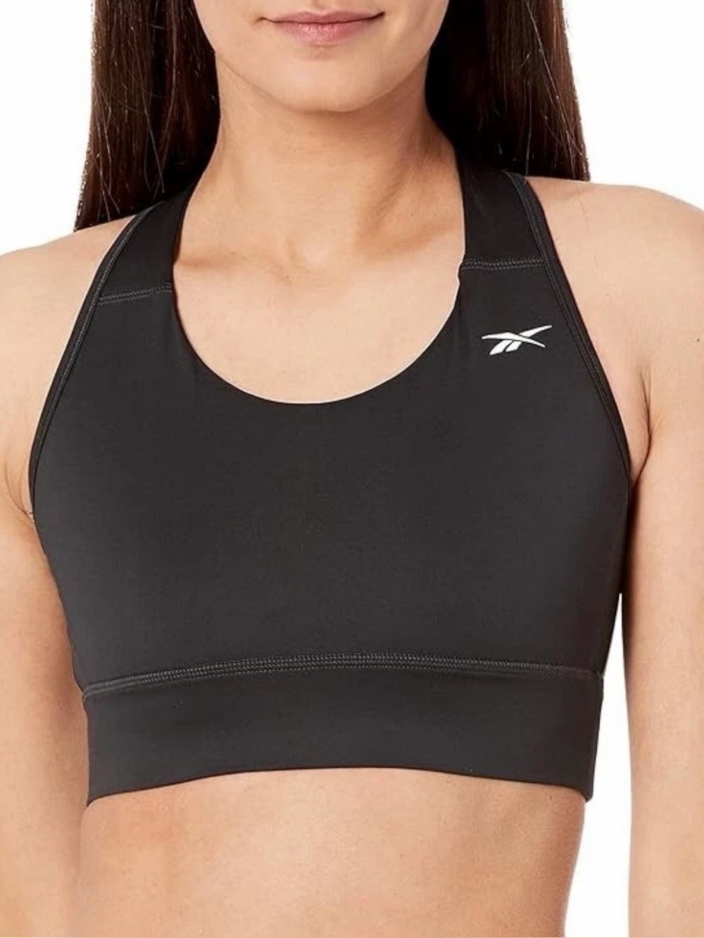 Reebok Women’s Black Sports Bra - High Support